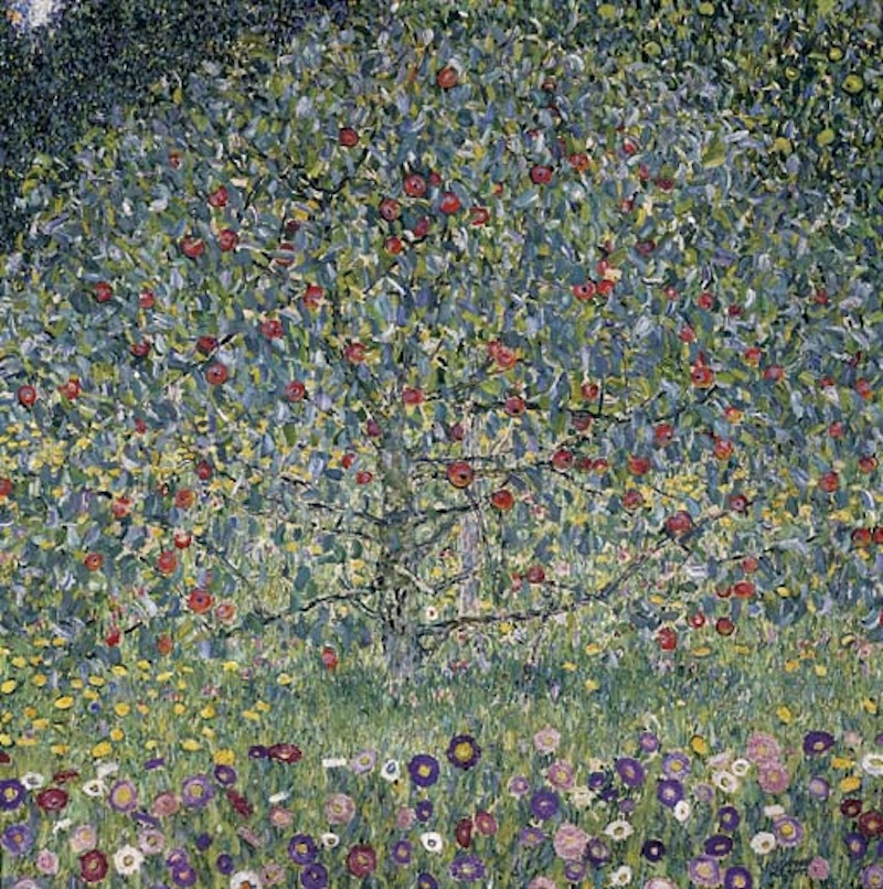 GUSTAV KLIMT (1862-1918) "Apple Tree I" by Gustav Klimt (1862-1918)